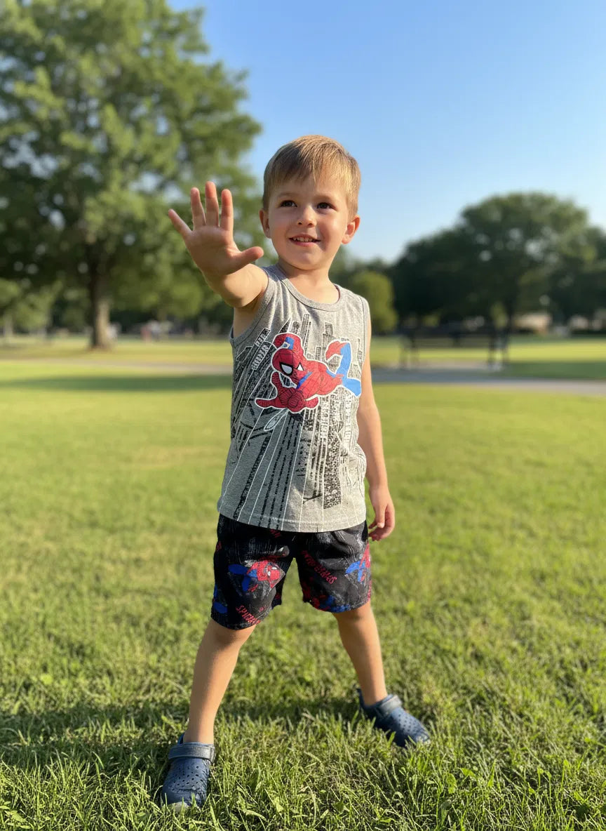 Conjunto Infantil Homem-Aranha – Pequeno Herói