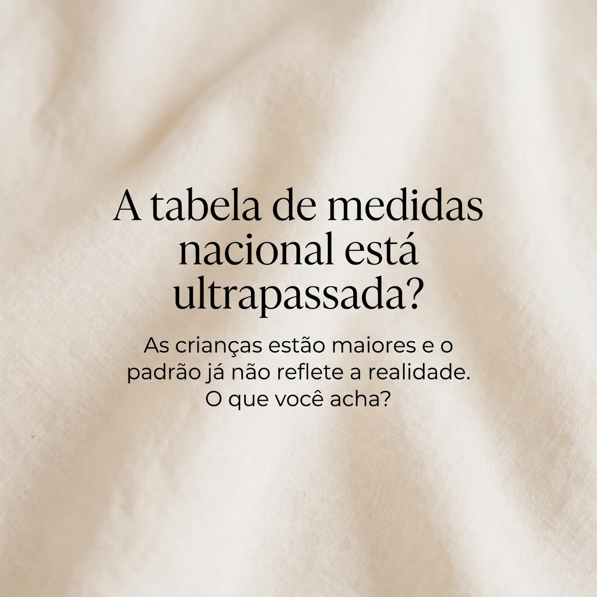 Como escolher o tamanho ideal