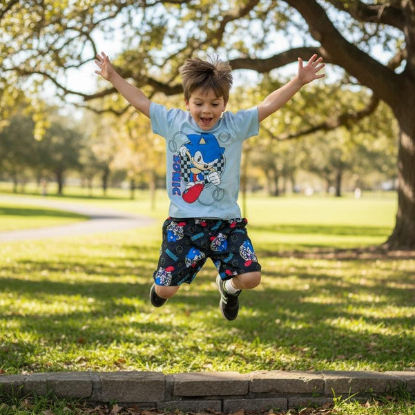 Conjunto Infantil Sonic – Velocidade e Diversão
