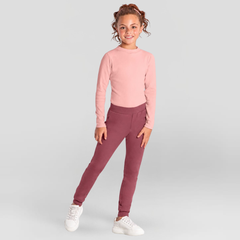 Calça Jogger Infantil Aconchego em Moletom