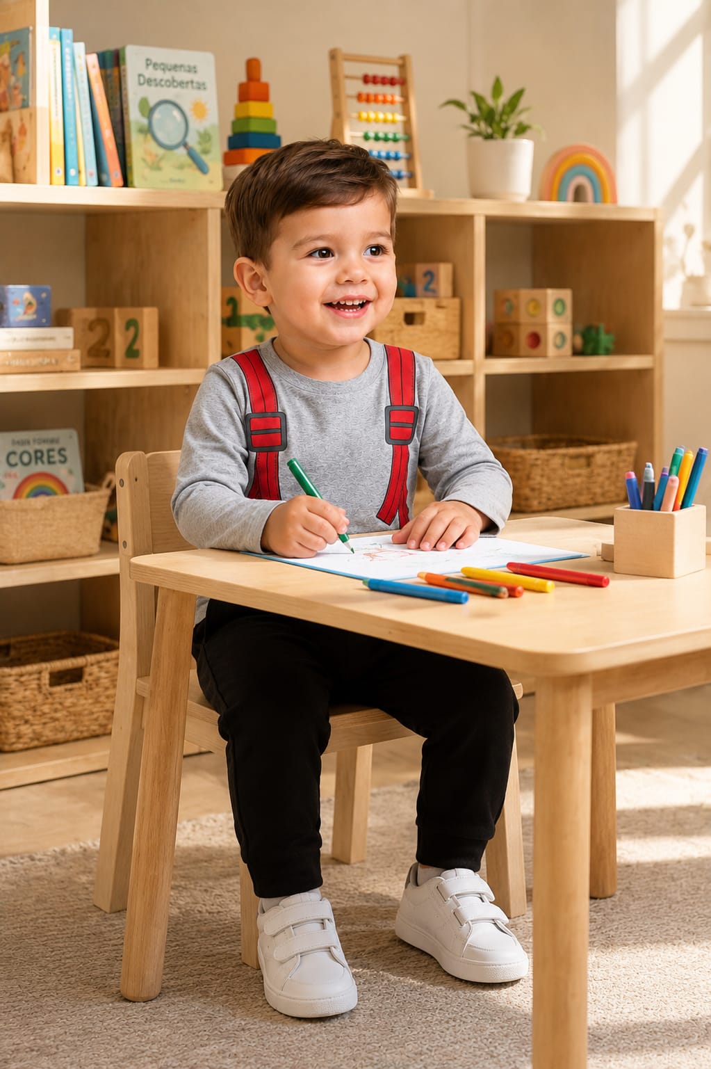 Conjunto Infantil Pequeno Estudante