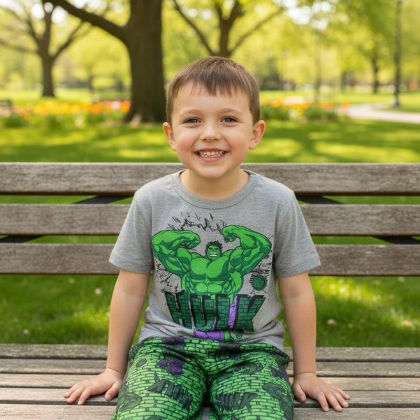 Conjunto Infantil Hulk – Força de Herói