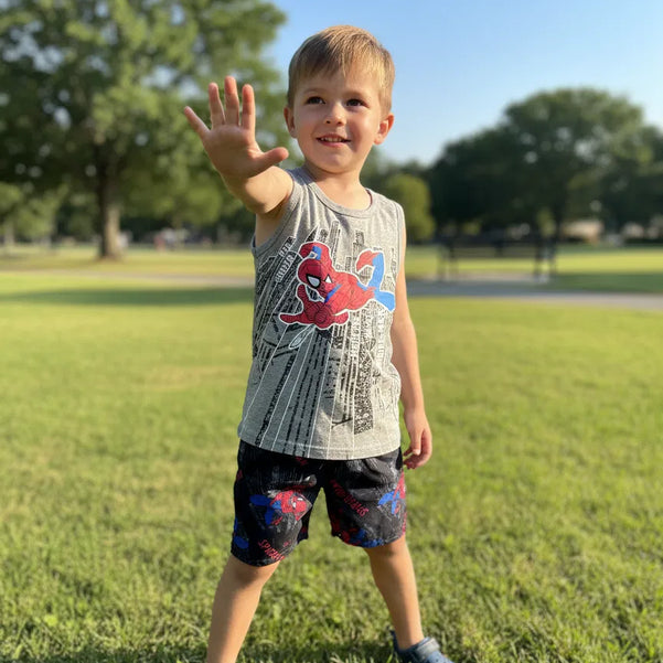 Conjunto Infantil Homem-Aranha – Pequeno Herói